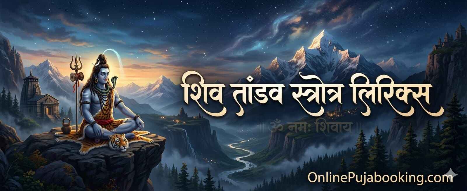 शिव तांडव स्त्रोत्र लिरिक्स