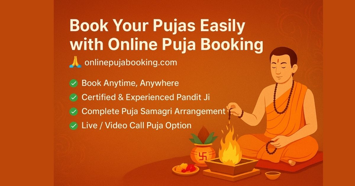 Book Your Pujas Easily with Online Puja Booking