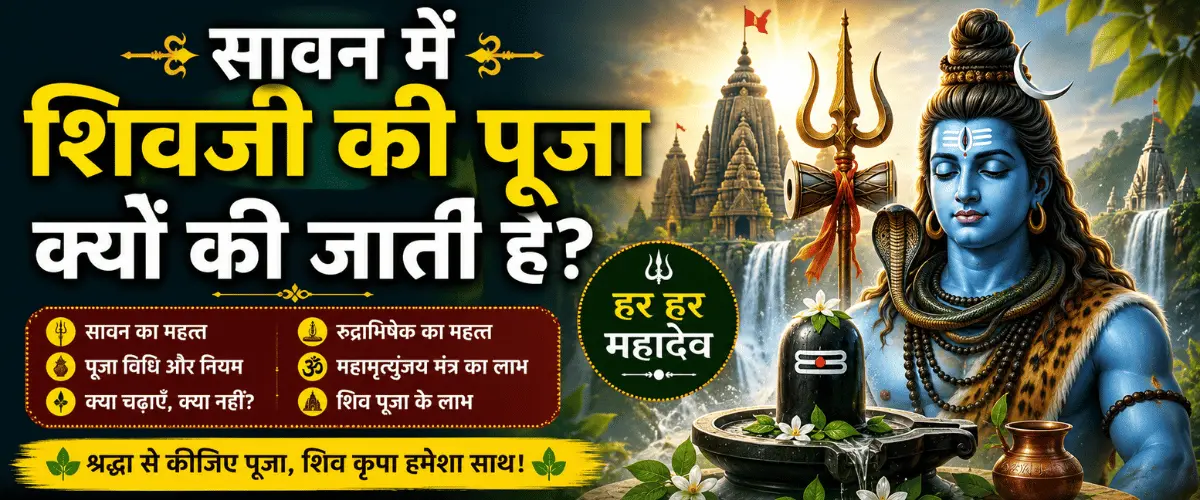 सावन में शिवजी की पूजा क्यों की जाती है? सम्पूर्ण जानकारी